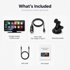 Portable Wireless CarPlay & Android Auto Screen