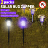 FlameGuard™ Solar Zapper 🔥🦟 — Light Your Garden, Repel Bugs