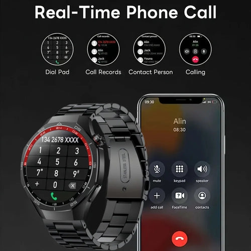 Smart watch with earbuds