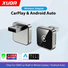 XUDA 2 in 1 Wired to Wireless CarPlay Android Auto Adapter for OEM Car Stereo With USB Dongle Mini Box Plug and Play Bluetooth