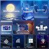 Magcubic HY300 Pro + Projector 4K 720P With 5W Speaker Android 11 8000 Lumens WiFi 6 BT5.4 Outdoor Video Home Theater Projector